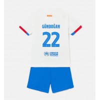 Barcelona Ilkay Gundogan #22 Replica Away Minikit 2023-24 Short Sleeve (+ pants)